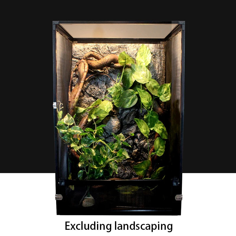 Reptilien Terrarium – Belüftetes Netzgehege für Geckos & Kletterer