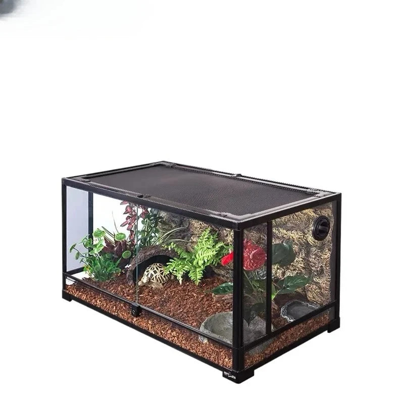 Kletter-Terrarium für Reptilien | Chamäleon, Schildkröte & Schlange