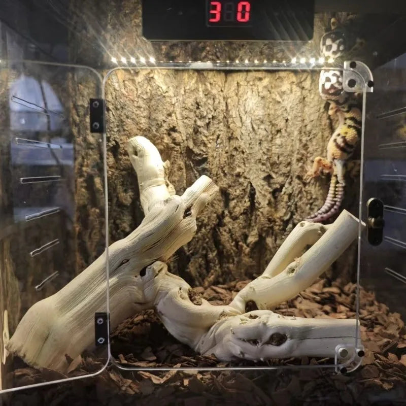 Smart Terrarium mit Thermostat | Heizbox für Schlangen, Geckos & Reptilien